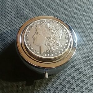 Handmade Coin Pill Box